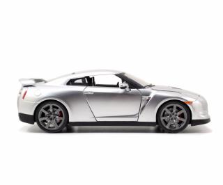 Fast & Furious Brian´s 2009 Nissan GT-R  R35 silber Jada 1:24